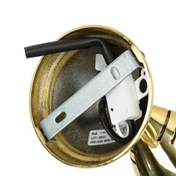 Giovanni Battista Spot Lampe klein Messing massiv E27 verstellbar< Wandleuchten|Flurlampen