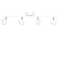 By Rydéns Spot Lampe Metall 83 cm lang Weiß matt GU10 4-flammig< Flurlampen|Wohnzimmerlampen