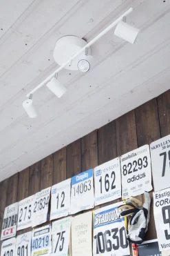 By Rydéns Spot Lampe Metall 83 cm lang Weiß matt GU10 4-flammig< Flurlampen|Wohnzimmerlampen