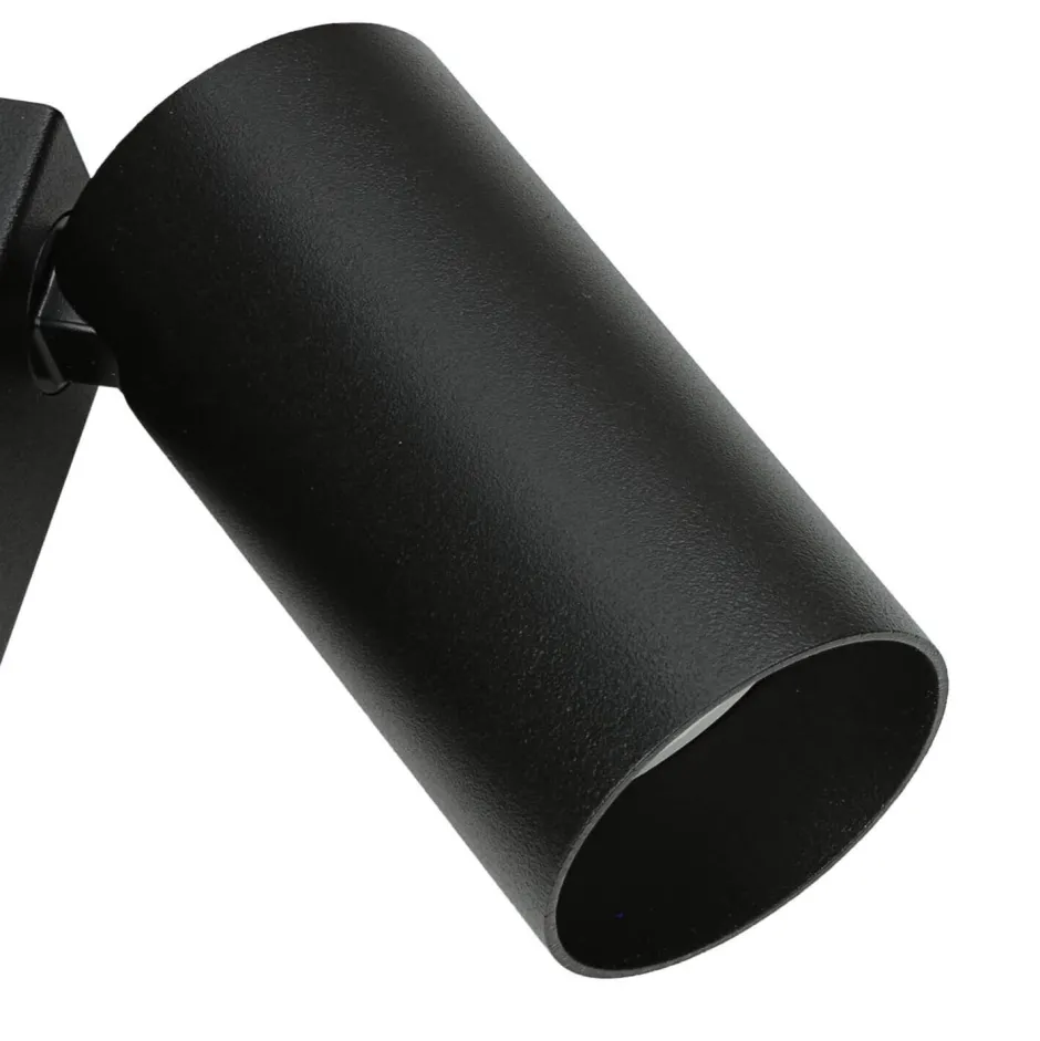 Spots|Wandleuchten*Nowodvorski Spot Lampe Wand verstellbar Schwarz GU10 H: 11,5 cm