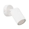 Flurlampen|Wohnzimmerlampen*Sollux Spot Lampe Weiß GU10 B: 8 cm klein Aluminium schwenkbar