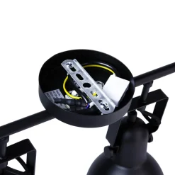 Easylight Spot Leuchte Schwarz Metall lang Retro praktisch< Deckenleuchten|Flurlampen