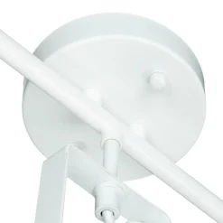 Retro Lampen|Bauhaus Lampen*Easylight Spot Leuchte Weiß Metall 3x E14 Retro praktisch