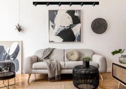 Masterlight Spot Strahler 180 cm lang Metall 6-flammig XXL GU10< Deckenleuchten|Spots