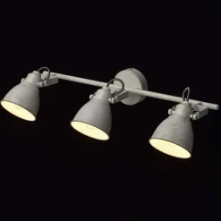 Glasberg Spot Strahler Weiß Industrie Design Wand Decke< Deckenleuchten|Spots