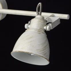 Glasberg Spot Strahler Weiß Industrie Design Wand Decke< Deckenleuchten|Spots