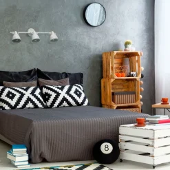 Glasberg Spot Strahler Weiß Industrie Design Wand Decke< Deckenleuchten|Spots