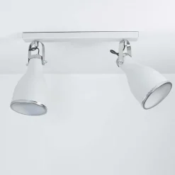 Deckenleuchten|Spots*Luminex Spotstrahler BJORN GREY in Grau 2-flmg