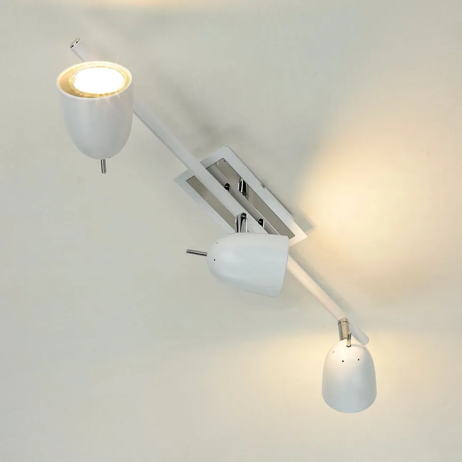 Luminex Spotstrahler in Weiß 3-flmg< Deckenleuchten|Flurlampen