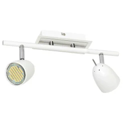 Luminex Spotstrahler in Weiß 2-flmg< Deckenleuchten|Spots