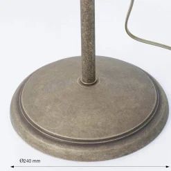 Giovanni Battista Stehlampe Bronze Antik aus Echt-Messing< Lampen Aus Aller Welt|Vintage Lampen
