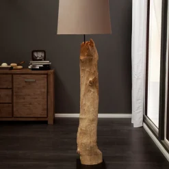 Invicta Interior Stehlampe 175cm Modern individuell Treibholz< Moderne Lampen|Designerlampen