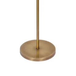 Bürolampen|Lampen Aus Aller Welt*Giovanni Battista Stehlampe E27 160,5 cm in Bronze hell Braun Messing Stoff