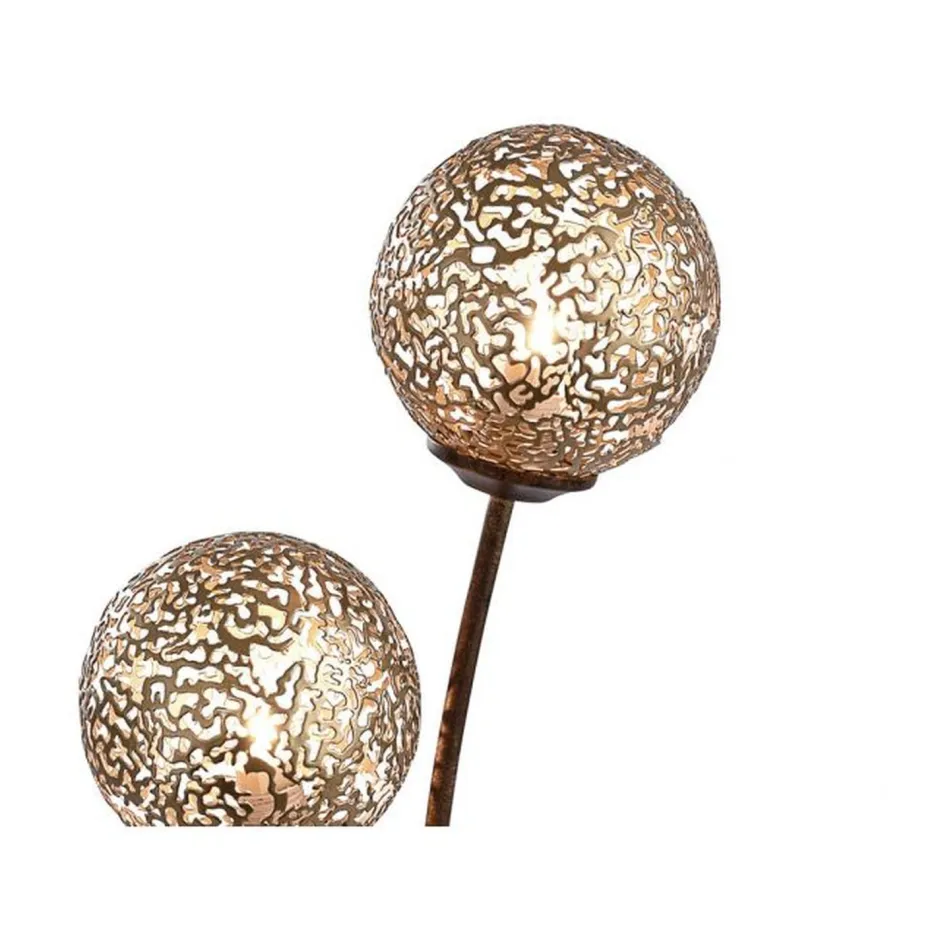 Paul Neuhaus Stehlampe groß Metall Rostbraun Gold 181,2 cm G9 6-flmg< Wohnzimmerlampen|Metall Lampen