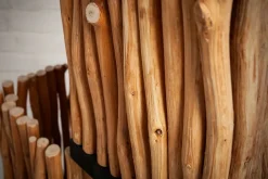 Invicta Interior Stehlampe Holz Äste 154 cm E27 4-flammig dekorativ< Bürolampen|Holzlampen