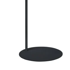 TK Lighting Stehlampe klein 140 cm verstellbarer Schirm Schwarz< Stehlampen|Wohnzimmerlampen