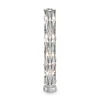 Maytoni Stehlampe Metall E14 126,5 cm hoch Kristall Chrom rund< Kristalllampen|Jugendstil Lampen