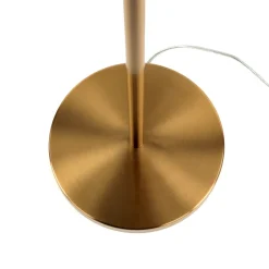 Retro Lampen|Wohnzimmerlampen*Easylight Stehlampe Metall Retro verstellbar in Messing 187 cm