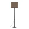 Bürolampen|Stehlampen*TK Lighting Stehlampe Modern 165 cm Metall Jute E27 Schwarz Braun