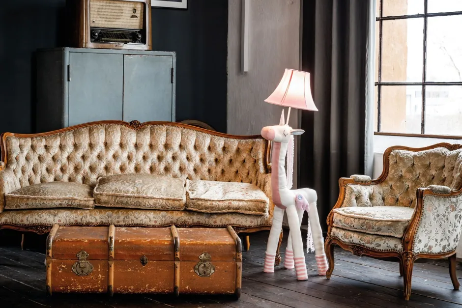 Happy Lamps Stehlampe Rosa Weiß Einhorn 120 cm Schlafzimmer Kinder<Kinder Kinderzimmerlampen|Kinderlampen