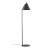 TK Lighting Stehlampe Schwarz Metall 145 cm klein E27 Retro CODY< Bürolampen|Metall Lampen