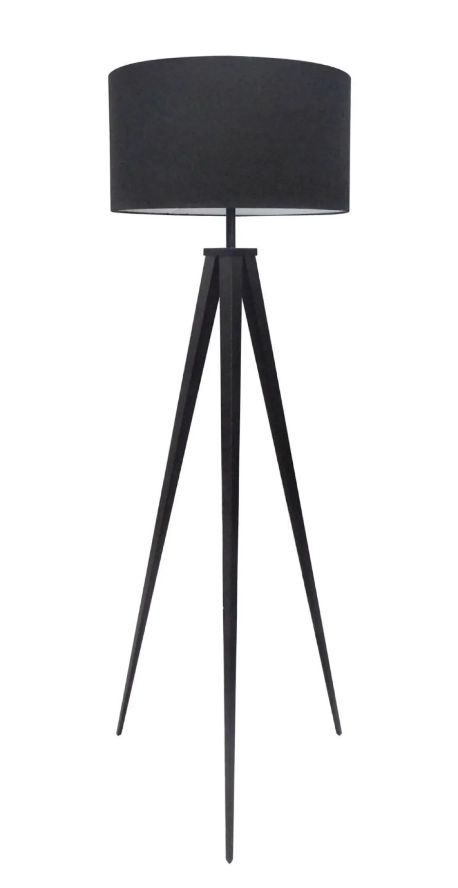 Invicta Interior Stehlampe Schwarz Retro 142cm Wohnzimmer KODORA< Retro Lampen|Designerlampen