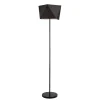 Moderne Lampen|Stofflampen*Lamkur Stehlampe Schwarz Stoff 170cm Wohnzimmer stylisch