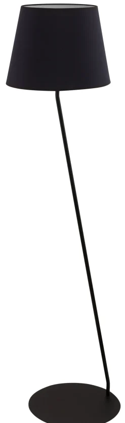 Moderne Lampen|Designerlampen*Sigma Stehlampe Schwarz Weiß blendarm E27 H:151 cm gemütlich