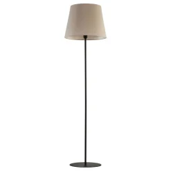 TK Lighting Stehlampe Stoff Metall 151 cm klein Modern wohnlich E27< Moderne Lampen|Stofflampen