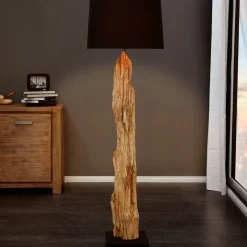 Invicta Interior Stehleuchte 175cm Modern individuell Treibholz< Holzlampen|Lampen Treibholz