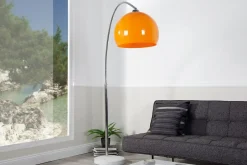 Invicta Interior Stehleuchte Ø40cm Retro elegant gebogen< Designerlampen|Retro Lampen