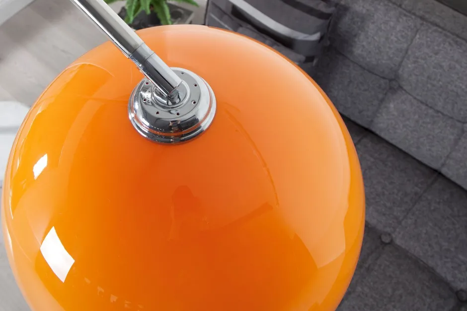 Invicta Interior Stehleuchte Ø40cm Retro elegant gebogen< Designerlampen|Retro Lampen