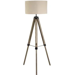 Bürolampen|Wohnzimmerlampen*Searchlight Stehleuchte Dreibein 100-144,5 cm verstellbar Stativ E27