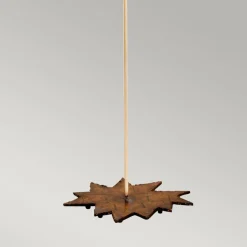 Elstead Stehleuchte groß 195,9 cm Metall Stoff E27 Modern Gold Taupe< Designerlampen|Stofflampen