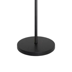 Badezimmer Lampe|Bürolampen*Giovanni Battista Stehleuchte klein 148,5 cm Messing Eisen in Schwarz Gold