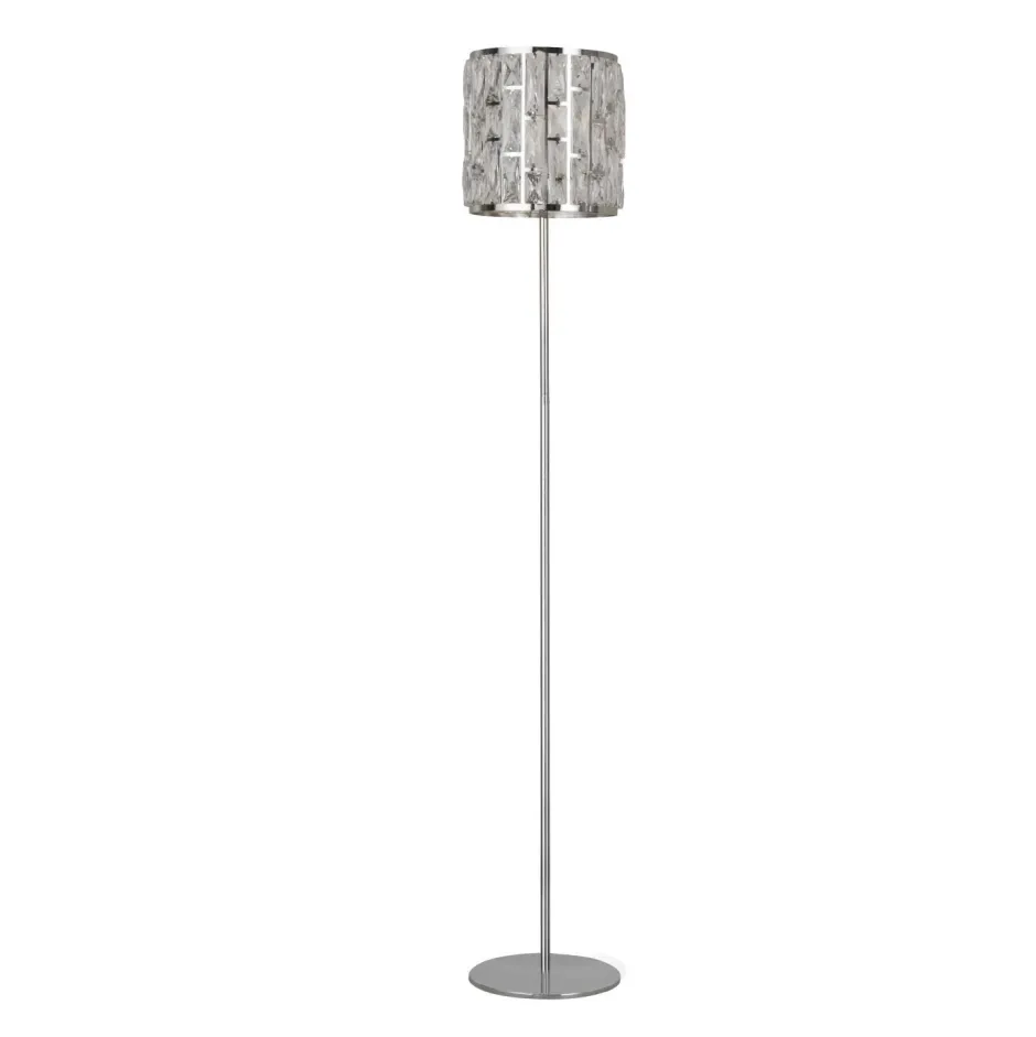 Bürolampen|Wohnzimmerlampen*Searchlight Stehleuchte Kristall 155 cm E27 Art Déco Wohnzimmer