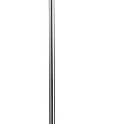 Glaslampen|Metall Lampen*Searchlight Stehleuchte Kristall Metall H: 152 cm Chrom Klar 2x E14