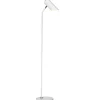 Designerlampen|Moderne Lampen*Elstead Stehleuchte LEYRE in Weiß Messing 145cm Bodenlampe
