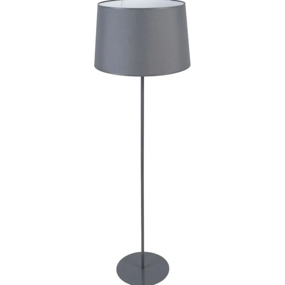 TK Lighting Stehleuchte Maja Grau Modern< Schlafzimmer Lampen|Metall Lampen