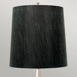 Elstead Stehleuchte Modern Metall Stoff 181 cm hoch E27 PILAR< Wohnzimmerlampen|Stofflampen