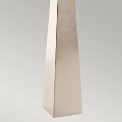 Elstead Stehleuchte Modern Metall Stoff 181 cm hoch E27 PILAR< Wohnzimmerlampen|Stofflampen