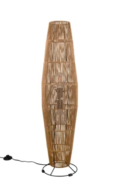 Trio Reality Stehleuchte Papier Metall Schwarz Braun E27 103 cm< Wohnzimmerlampen|Metall Lampen