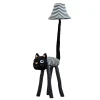 Happy Lamps Stehleuchte Schwarz Weiß Katze Kinder Erwachsene 126 cm<Kinder Kinderzimmerlampen|Kinderlampen