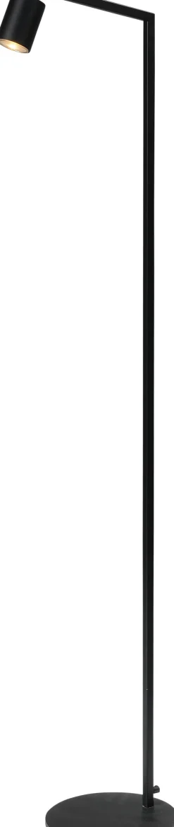 Masterlight Stehleuchte Wohnzimmer 135 cm Schwarz verstellbar< Stehlampen|Leselampen