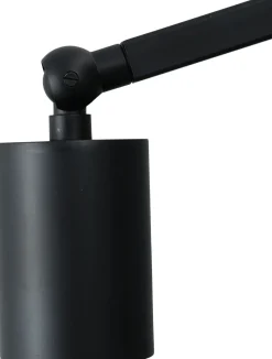 Masterlight Stehleuchte Wohnzimmer 135 cm Schwarz verstellbar< Stehlampen|Leselampen