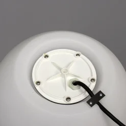 Nowodvorski Stilvolle Gartenlampe Weiß runder Schirm Ø30cm< Kugellampen