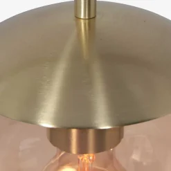 Steinhauer Stilvolle Hängelampe Schwarz Bernstein Messing Ø25 cm< Hängelampen|Esszimmer Lampen