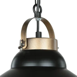 Luminex Stilvolle Hängeleuchte IRON in Schwarz< Hängelampen|Esszimmer Lampen