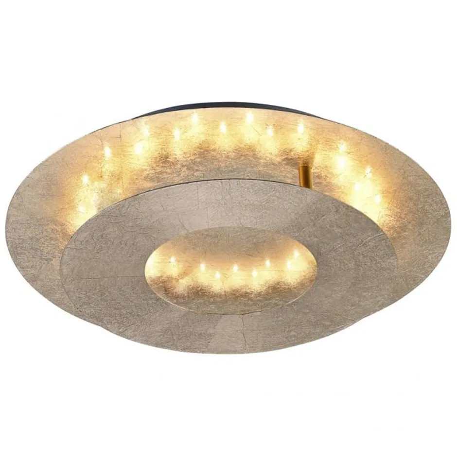 Paul Neuhaus Stilvolle LED Deckenleuchte schwenkbar 6 W in Blattgold< Deckenleuchten|Flurlampen