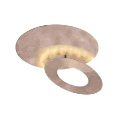 Paul Neuhaus Stilvolle LED Deckenleuchte schwenkbar 6 W in Blattgold< Deckenleuchten|Flurlampen